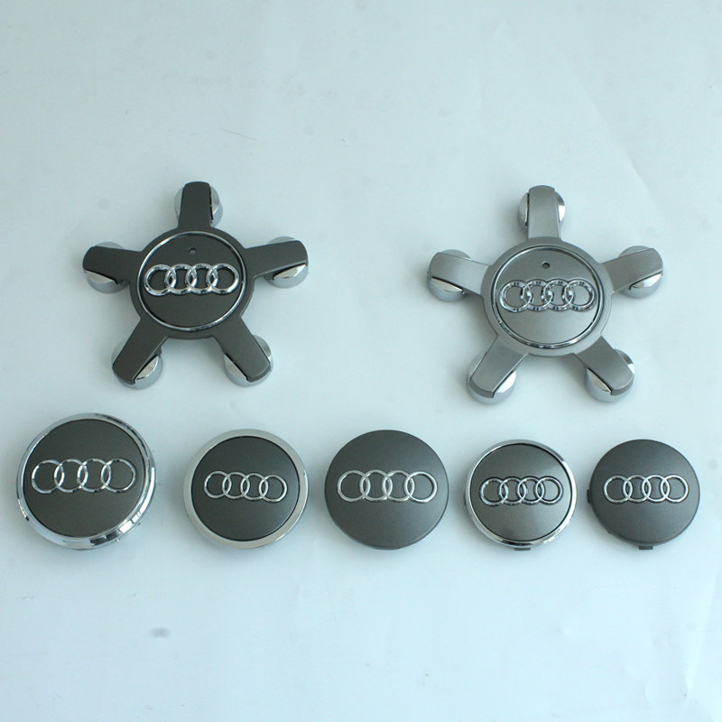 Audi hub cover A3A4LA6LA5Q5Q7Q3 tire Label small milk cake stacking high machine shelves Mini play
