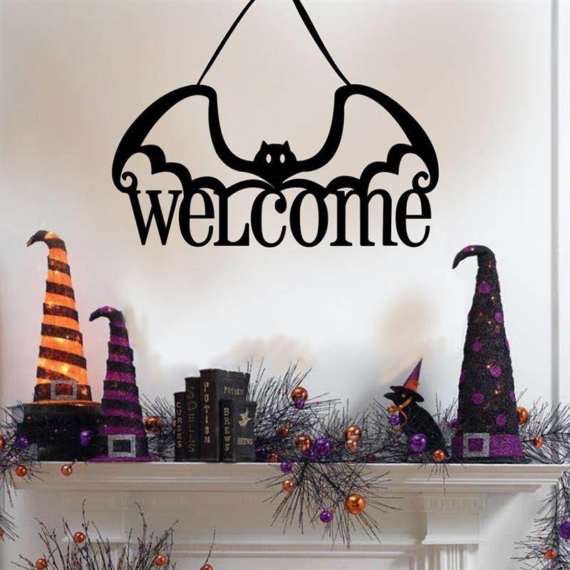 Non-Woven Fabric Halloween Tag Holiday Door Wall Hanging