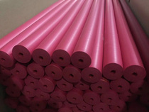 Huamei color B1 grade insulation pipe air conditioner floor heating thickened external wall pipe insulation cotton red blue home decoration