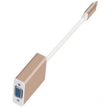 Crystal China MacBook laptop type-c turn VGA interface converter to connect the projector line
