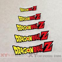 XY car sticker reflective car sticker Dragon Ball sticker car sticker electric decal cover Scratch Sticker