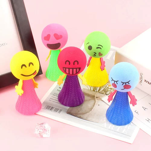 Минифигурки для прыжков, эластичная кукла, антистресс, подарок на день рождения