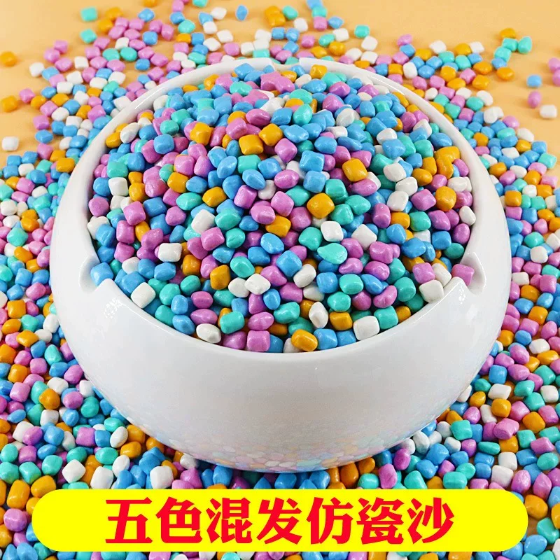 Toy, porcelain sand playing with sand for amusement parks