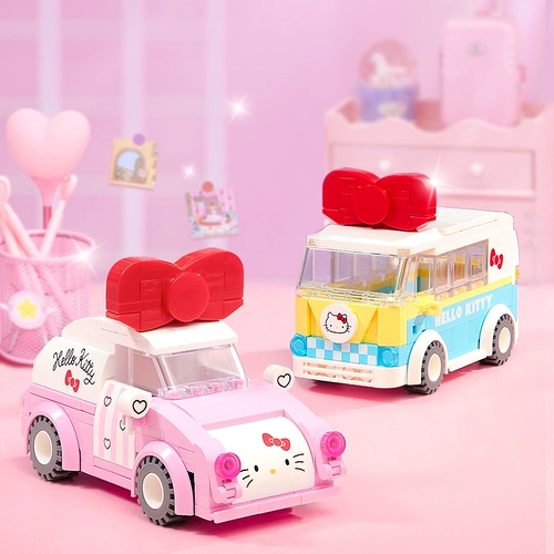 Sanrio, фигурка, рождественский детский конструктор, подарок на день рождения