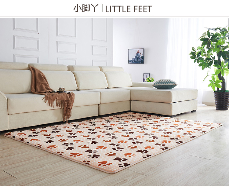 IKEA trống âm cách nhiệt mat cửa phòng ngủ thảm cho phòng nhỏ bàn cà phê thảm Linter ban công nhà phòng khách - Thảm thảm lót sàn nhà