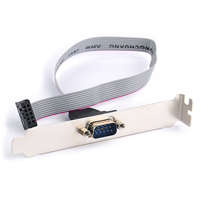 Premium Serial Port Bezel Line Host Shell Motherboard DB9M Extension Cord COM Mouth Line RS232 Wire 9 Pin Bezel
