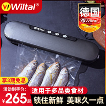 German Wiltal Vacuum Snack Packaging Confidential Sealing Machine Small Household Compression Fresh Plastic Packaging Artifact
