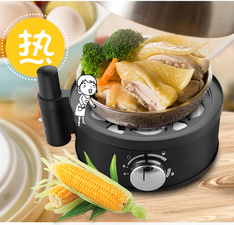 nồi nấu xôi mini Đức nhập khẩu WMF / Futeng Bao Stelio nồi hấp trứng 7 miếng Điều khiển thông minh lòng đỏ trứng mềm và cứng - Nồi trứng nồi lẩu điện mini có xửng hấp