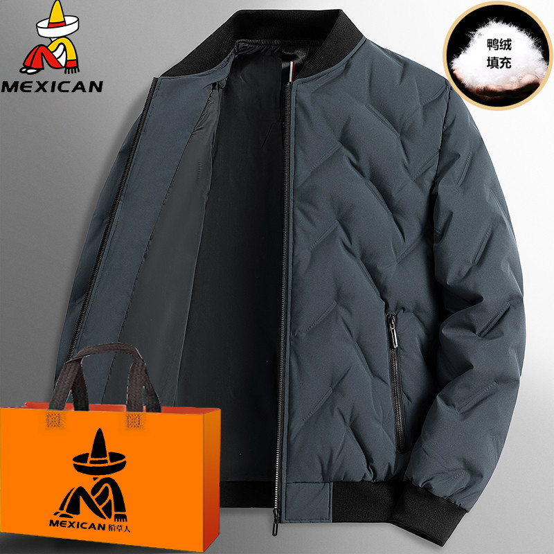 Scarecrow Short down Jacket Men's Winter 2025 New Style Jacket Cotton-Padded Lightweight Cotton Coat Warm Outerwear Scarecrow Short down Jacket Men's Winter 2025 New Style Jacket Cotton-Padded Lightweight Cotton Coat Warm Outerwear