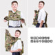 Multifunctional outdoor camouflage tactical vest multi-pocket fishing machine repair ການຝຶກອົບຮົມທະຫານ mountaineering outing ໂຮງງານຜະລິດໂດຍກົງ