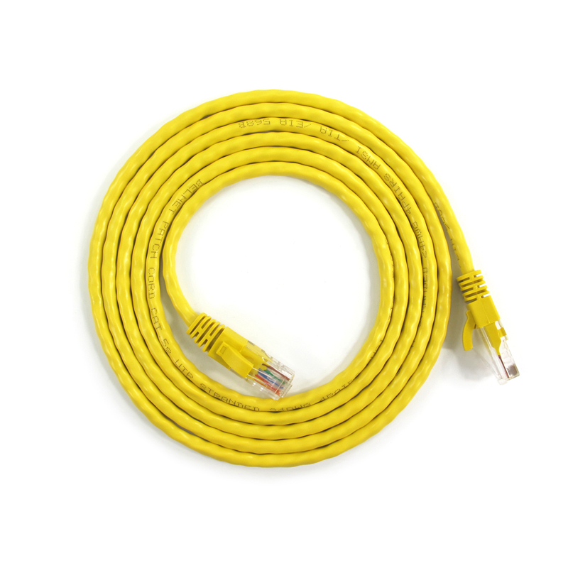 BELNET super class 5 network cable cat5e eight-core twisted pair jumper 0.5 m 1 m 2 beige