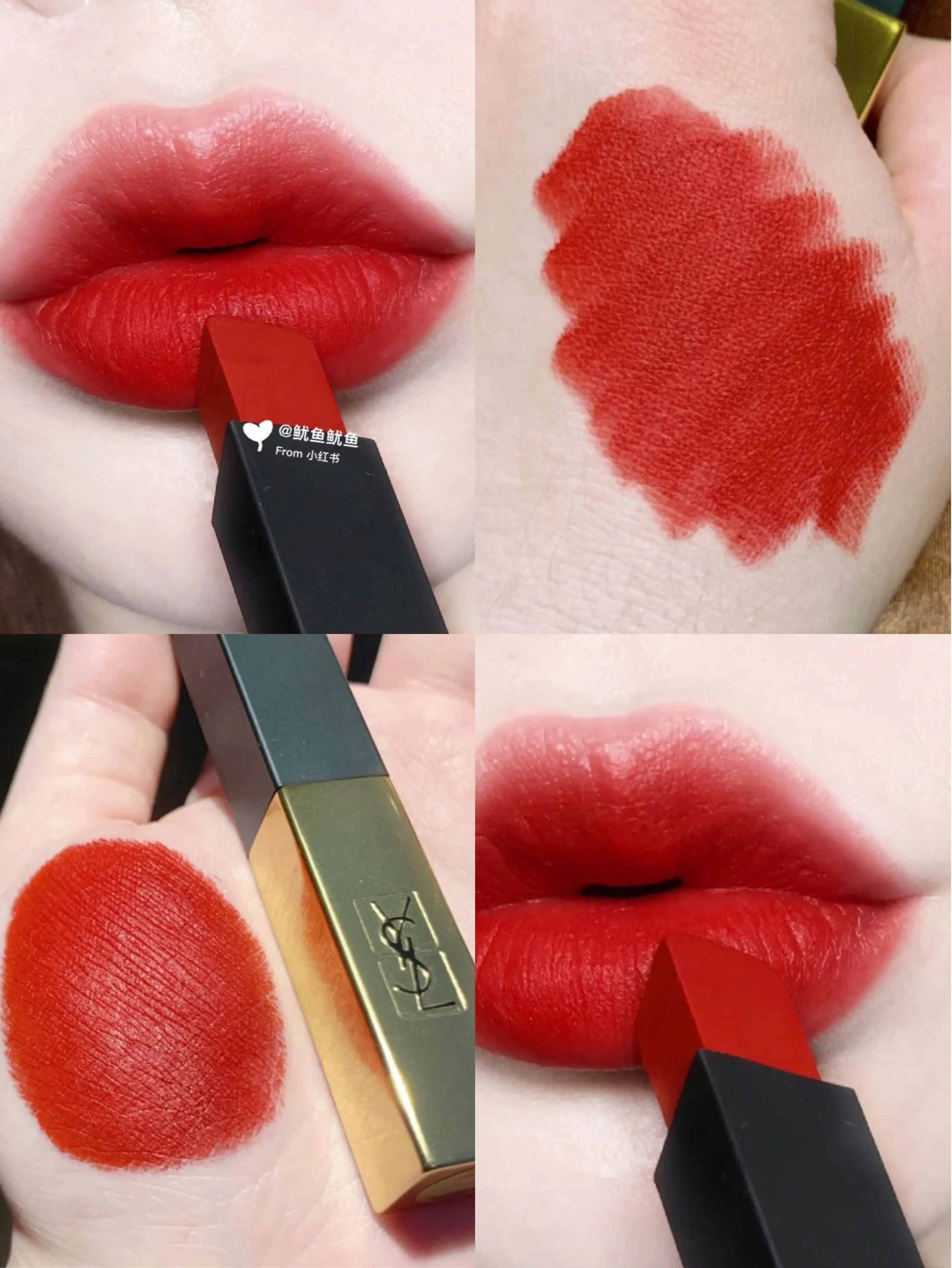 Китайский День Святого Валентина подарок YSL зебра Yves Saint Laurent маленькая черная полоса матовая помада 1966 316 317 314 302