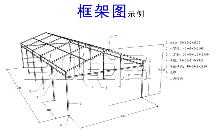 Hoạt động lều ngoài trời lớn đám cưới lều nhôm lưu trữ lều thép lều tùy chỉnh nhà máy trực tiếp - Lều / mái hiên / phụ kiện lều cọc cắm trại