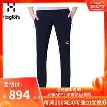 Haglofs matchstick outdoor men spring and autumn stretch comfortable soft shell trousers 603987 European version
