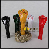 Julfoges Taoist instruments and supplies French rope Fip * faucet 7 feet 8 colorless snake head legal rope 2