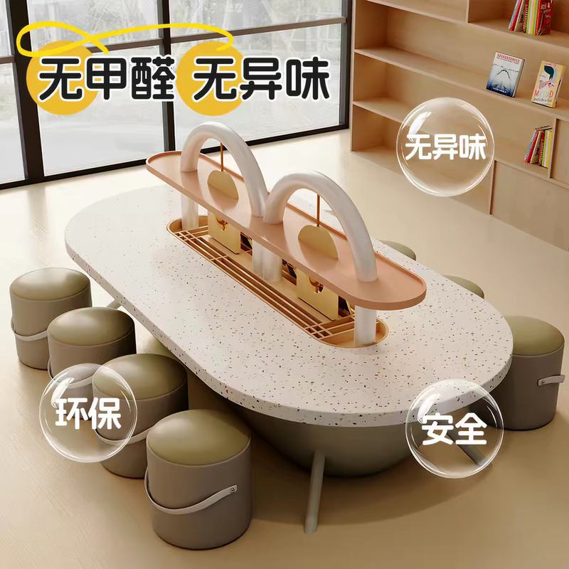Children's Craft Table, Reading Table, Spaceship Table, Painting Table, Early Education Center Table, Kindergarten Play Area, Sales Office Mezzanine