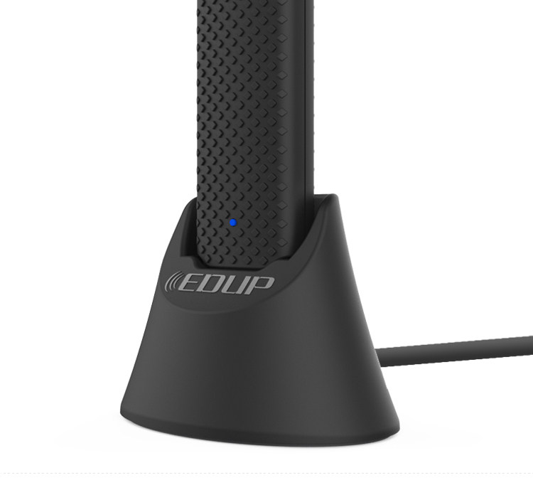 Адаптер USB edup大功率带底座双频1200m无线网卡台式电脑3.0usb无线射接收器