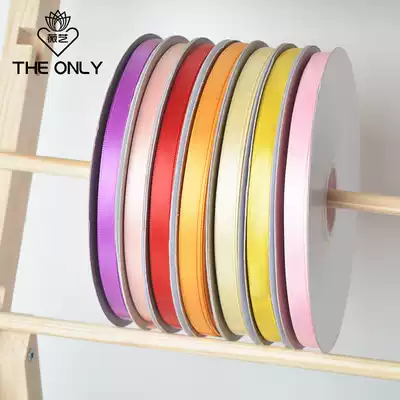 Weiyi polyester fiber ribbon 1 0cm50 100 yards Korean bouquet flower packaging ribbon handmade webbing material