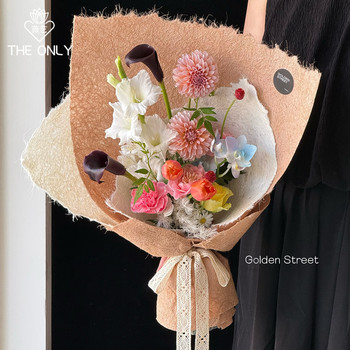Weiyi Plant Fiber Shredded Paper, Hemp Silk Paper, Thickened Creative Art Handmade Paper, Flower Gift Wrapping Material