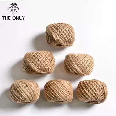 Wei Yi real color jujun rope color twine rope retro bundle lanyard flower shop handmade diy decorations