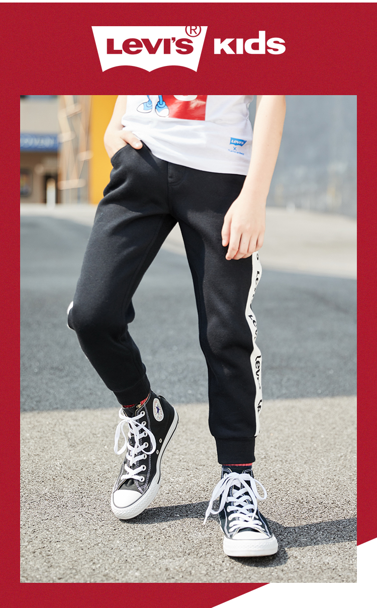 Levis 李维斯 21年秋季款 男童加绒保暖休闲裤 天猫优惠券折后￥119包邮（￥300-181）110~160码可选
