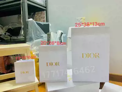 Spot D Di Platinum boutique storage bag Shopping bag paper bag Gift bag non-returnable