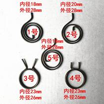 Door lock handle spring anti-theft door handle spring entry door lock handle circlip pliers return torsion spring double live double fast