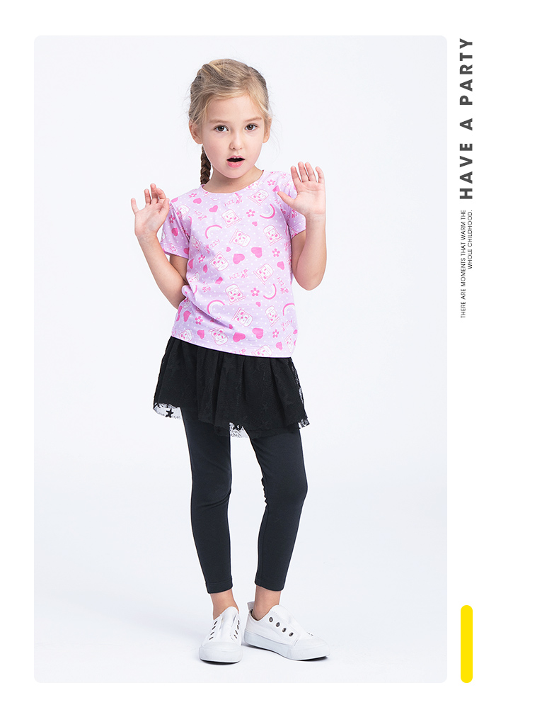 Baleno Benny đường trẻ em mặc Big Boy in ngắn tay áo T-Shirt siêu bay cô gái xu hướng nửa tay áo & áo thun bé trai