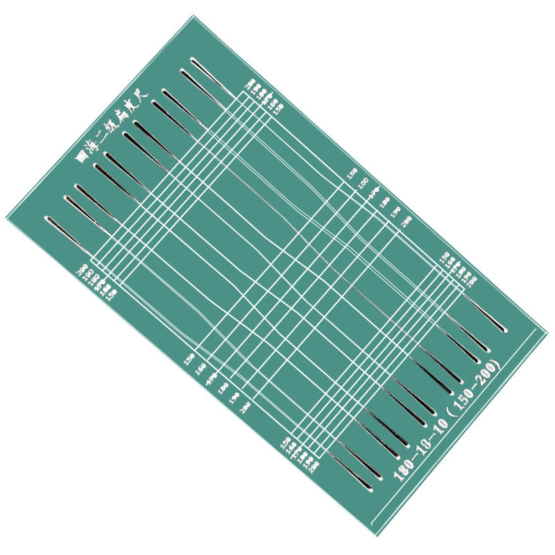 [USD 24.55] Rackless Taper Ruler Secondary Acceleration Taper Plate ...