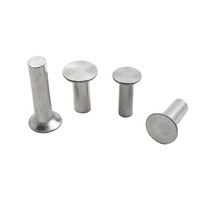 Countersunk head aluminum rivets Aluminum Solid rivets flat cap knocks flat head rivets M2M2 5M3M4M5M6