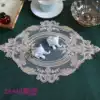 European light luxury lace placemat Table mat Plate mat Bowl mat Fabric insulation mat Table lamp vase mat Machine box cover cloth