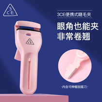 3CE eyelash curler female natural curl long-lasting shape with eyebrow knife local convenient tool small sunflower