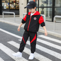 Boys 2021 new childrens clothing autumn Spider-Man childrens suits autumn clothes boys Spring and Autumn Tide