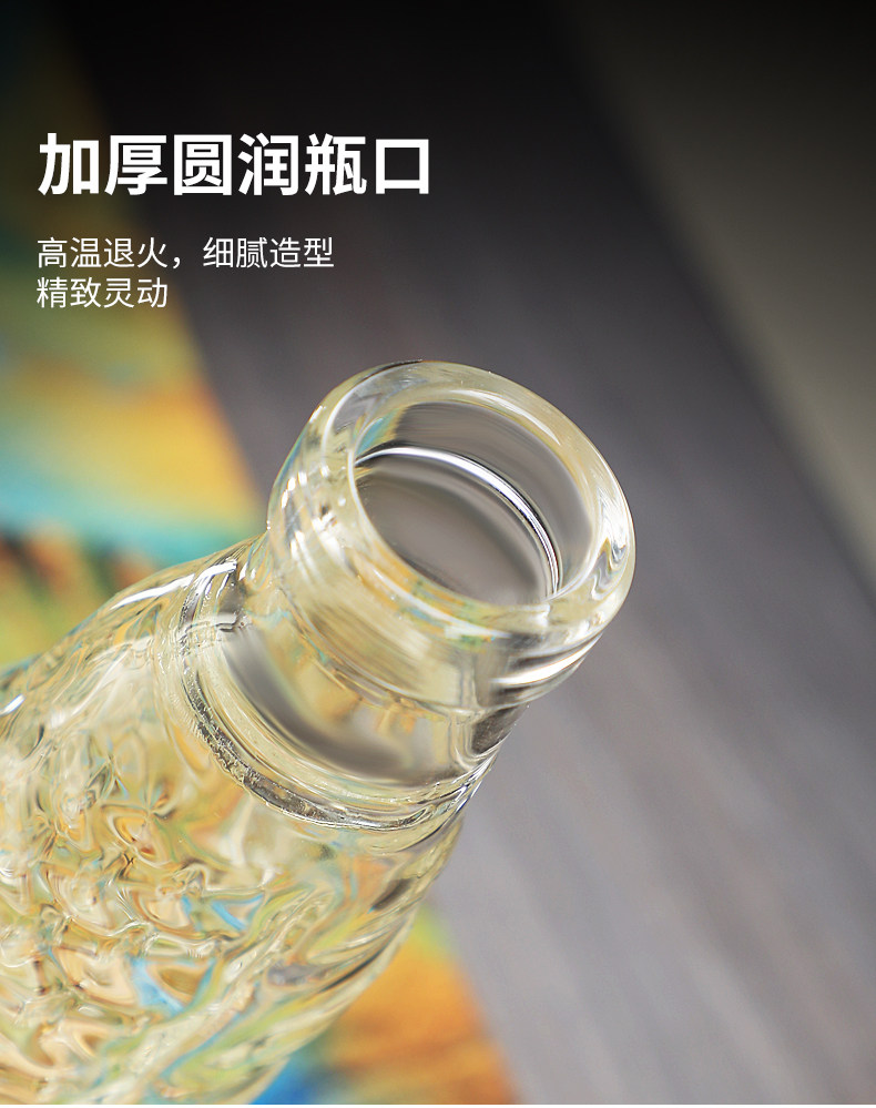 Пузырь бутылки 泡酒玻璃瓶十二生肖龙形泡酒瓶创意酒瓶密封泡酒专用酒瓶空酒瓶