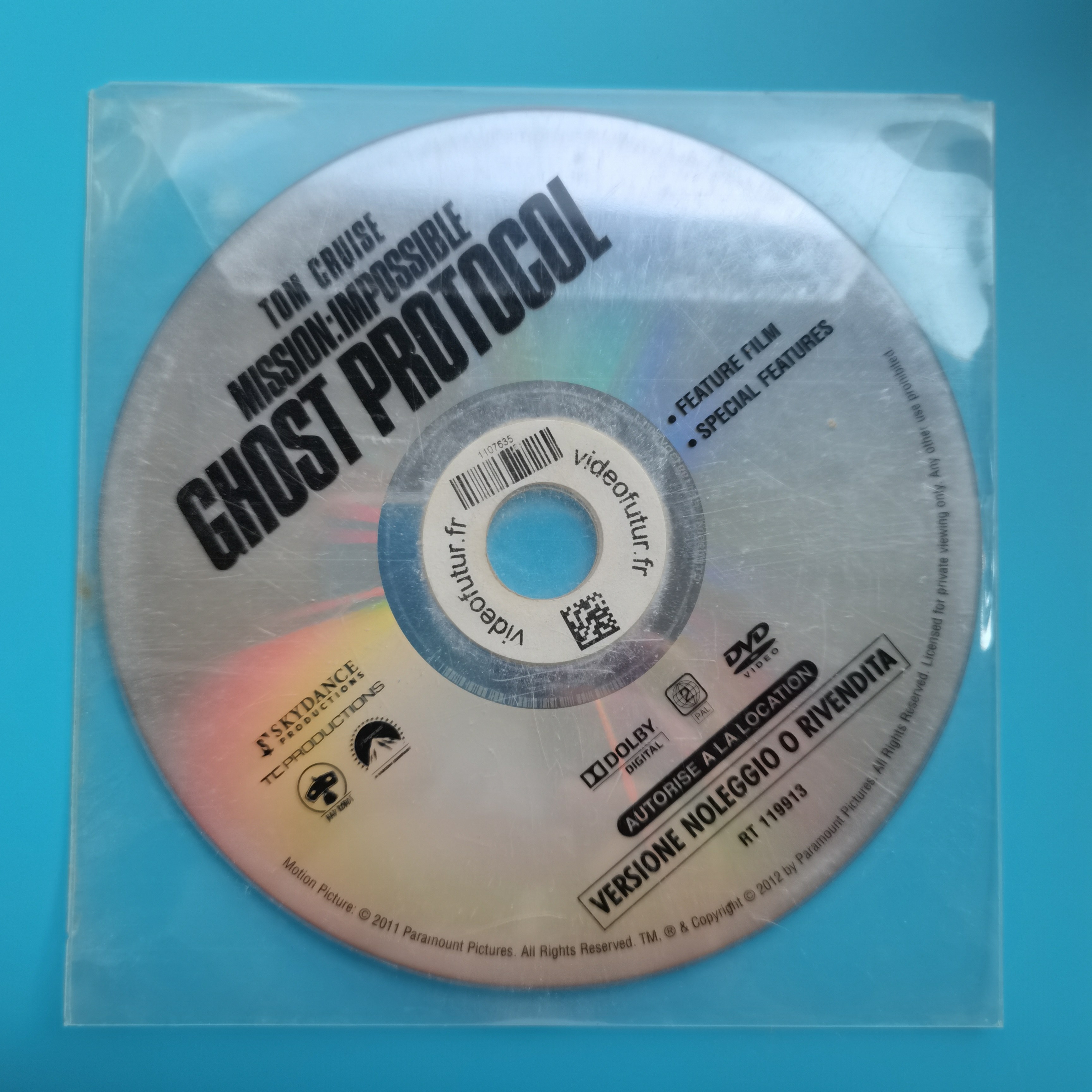 Original Impossible Task 4 BD Blu-ray A District English Words