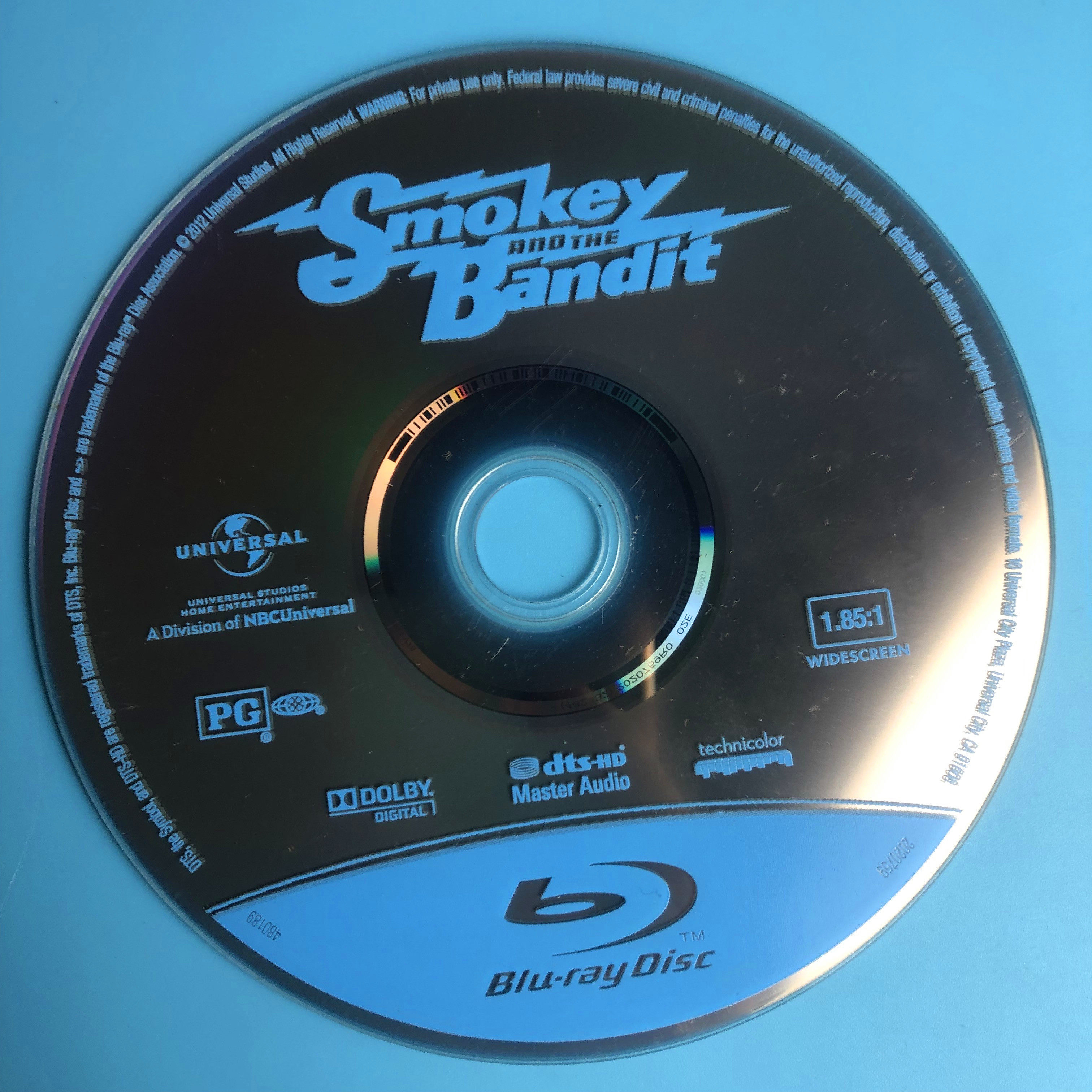 Original BD Blu-ray Smokey and the Bandit A District English