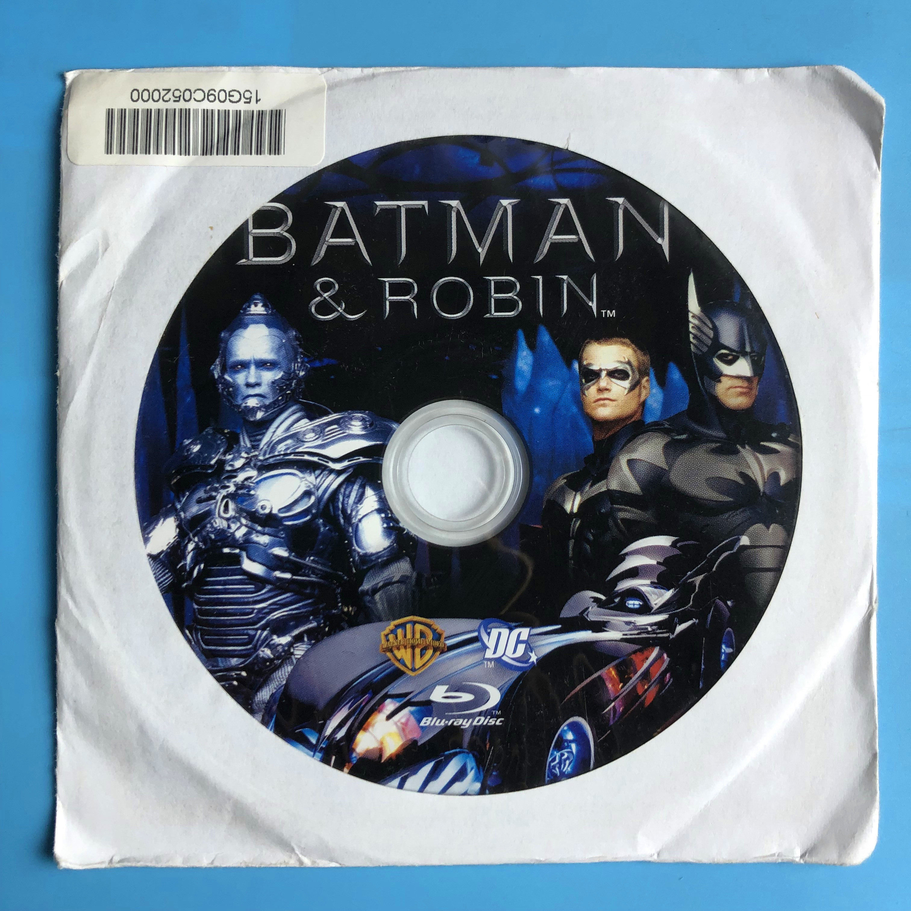 Original BD Blu-ray Batman with Robin Batman Robin A District English