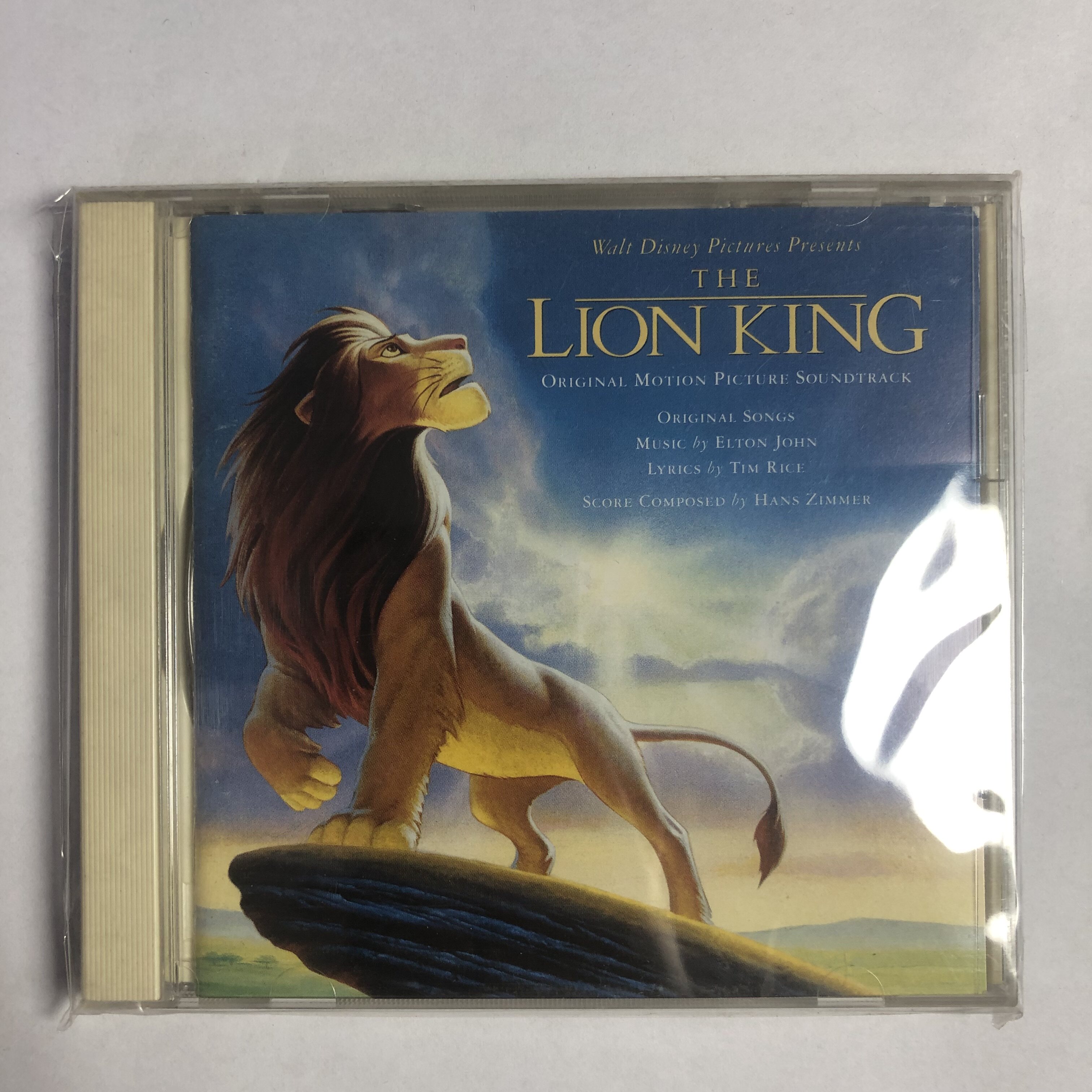 Нераспечатанный The Lion King Оригинальный саундтрек к фильму "Король Лев" Подлинный CD Изображение 1