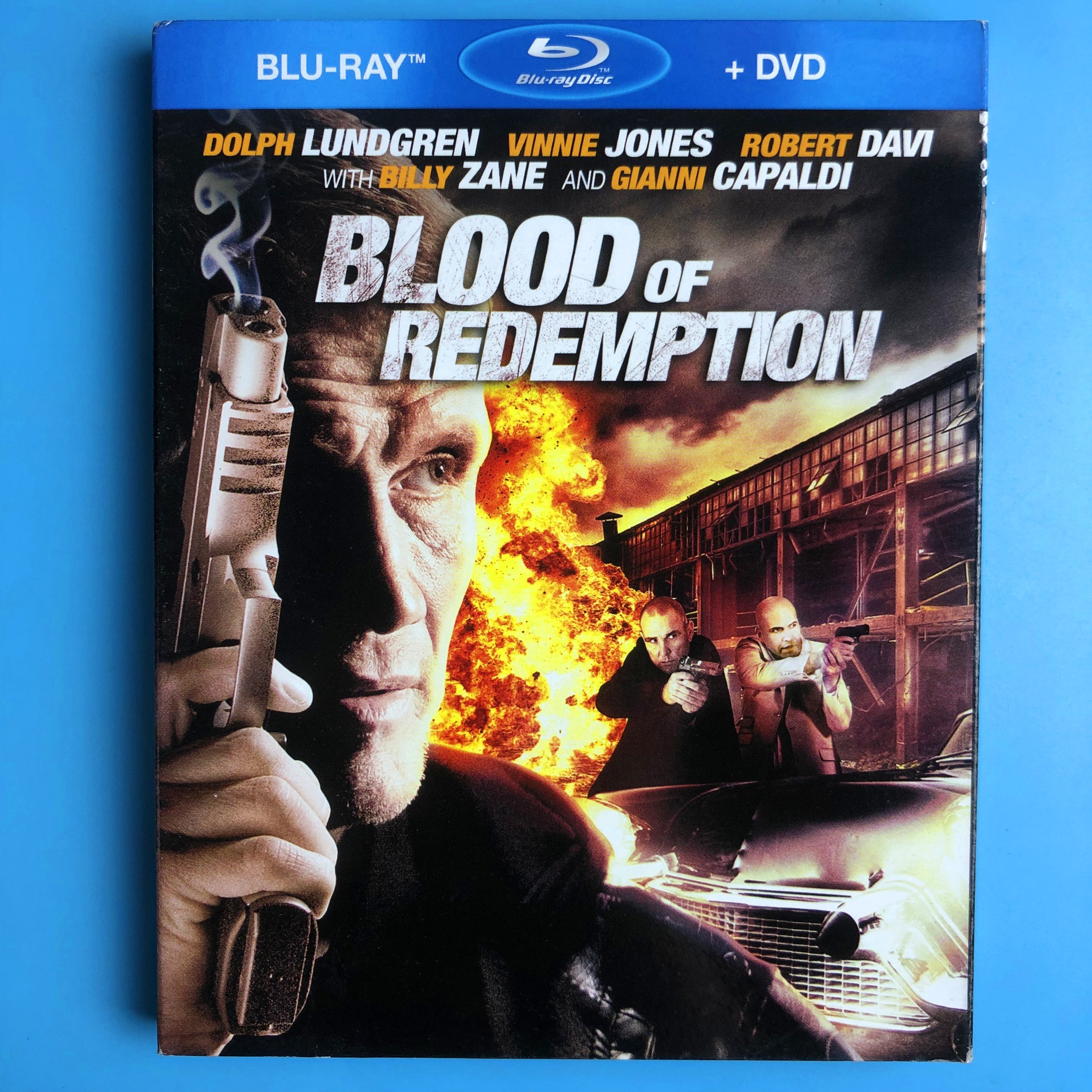 Original DVD BD Blu-ray Blood of the Redemption A District English