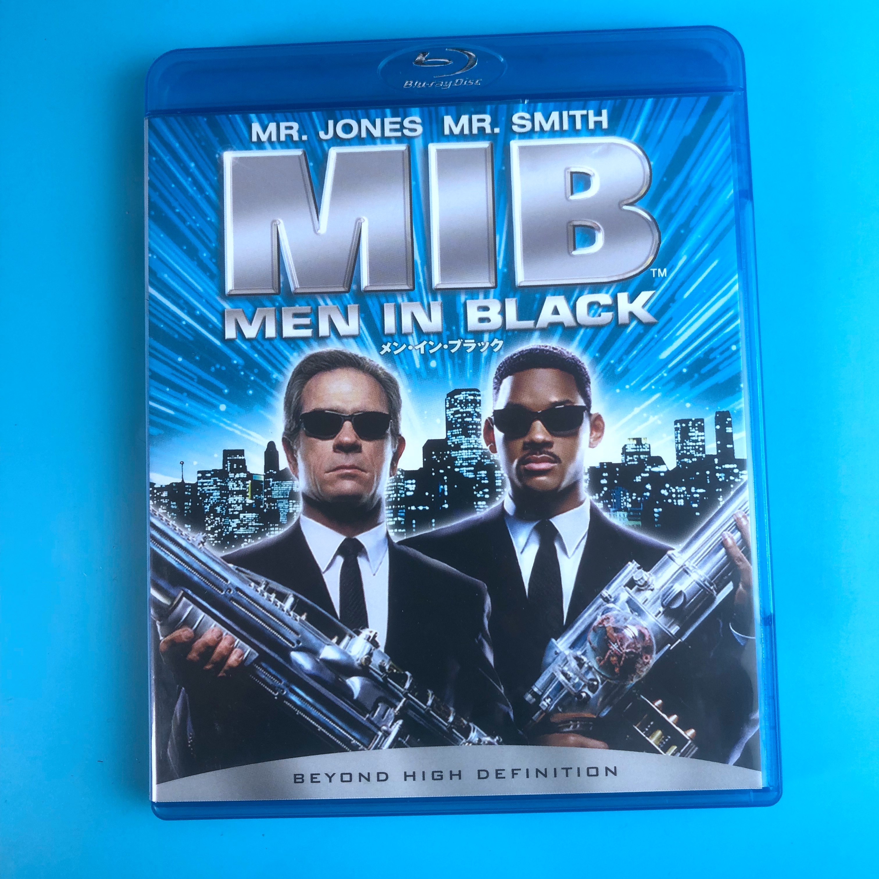 Original Black Closeman Men in Black BD Blu-ray Region Inwords