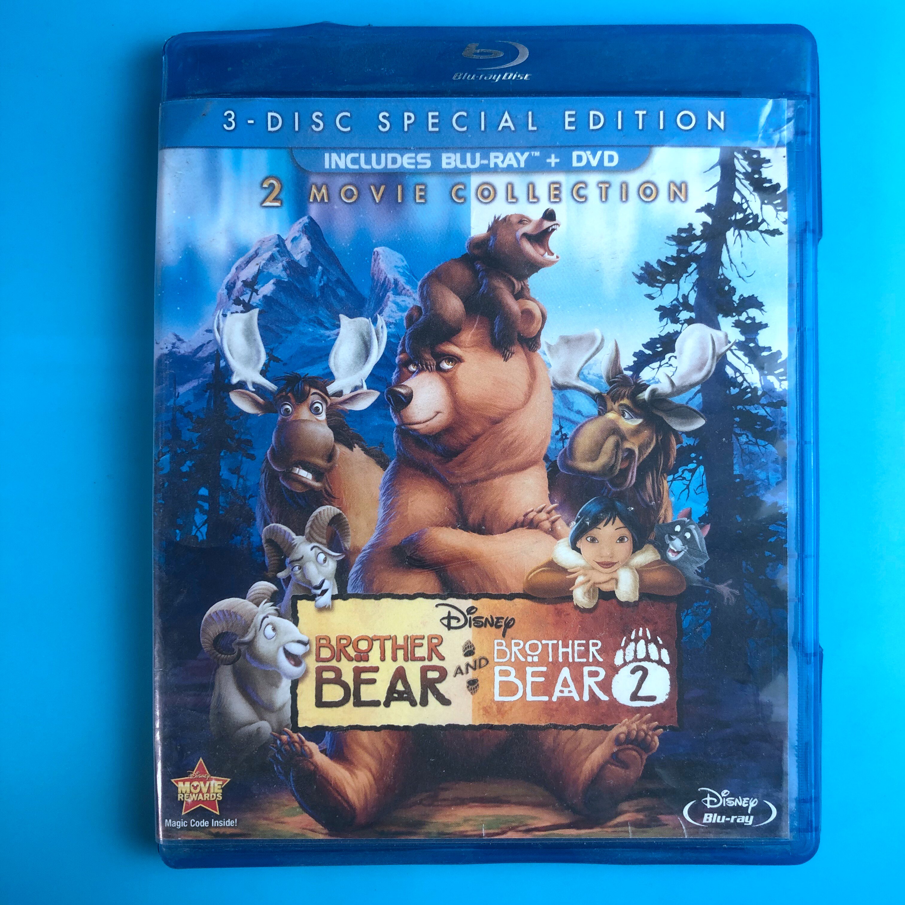 The legend of the original bear is Brother Bear 2BD Blu-ray Region Inwords