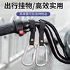 Electric Vehicle Hook, Front-Mounted Universal Hook for Electric Scooters, Carts, Motorcycles, for Hanging Items Like Helmets, Delivery Bags, Metal Hook