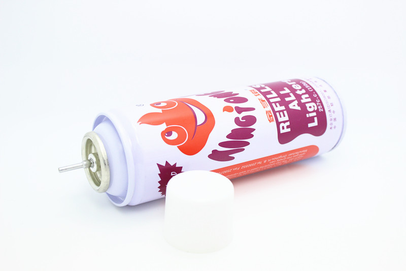 Sáng tạo làm đầy bình xăng nhẹ Bình lớn độ an toàn cao độ tinh khiết 256cc bật lửa hình súng