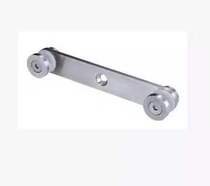 304 stainless steel glass connector column accessories stair glass pendant ear plate connection glass clip customization