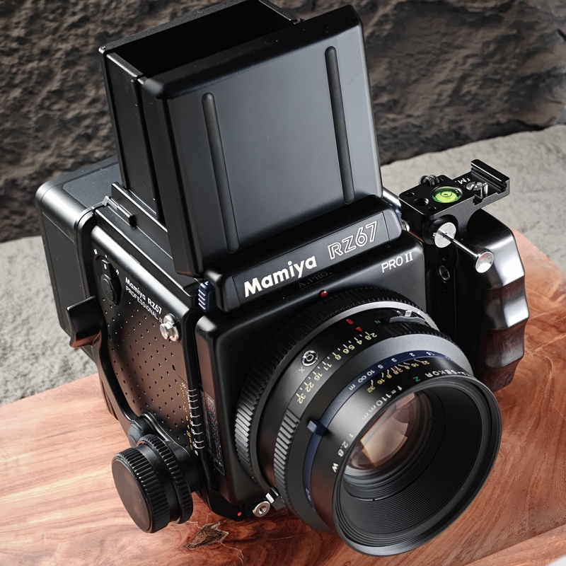 [Meng] Original Mamiya Rz/Rb Hasselblad 203/205 Contax 645 Solid Wood Handle