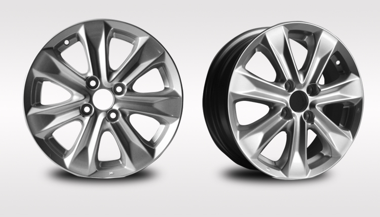 Áp dụng 15 inch Fit Wheel Hợp kim nhôm Quạt trước Cổ điển Refit Mới Fit Fit Gore Steel Ring Racing 16 inch vành xe ô tô