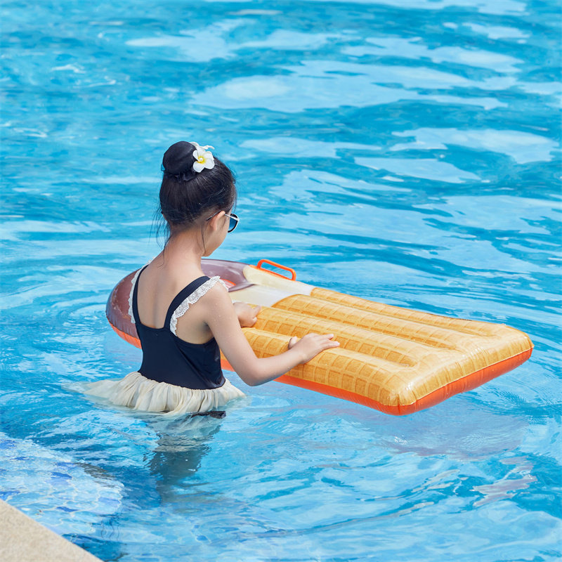 доска для серфинга 儿童冲浪板充气浮排把手浮板打水板滑水板戏水游泳装备游泳圈浮床 BECO