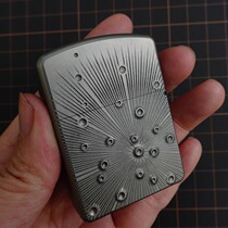 NAVI titanium alloy CNC Integrative Meteorite Engraving Armor Repo Kerosene Lighter Seal Windproof Outdoor EDC