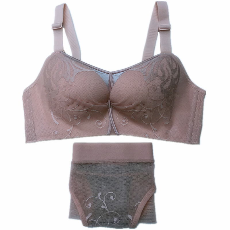 Bra áo ngực áo ngực womens mỏng điều chỉnh bộ đồ lót sexy mà không cần vòng thép không dấu vết thu thập áo ngực nhỏ để thu thập sữa phụ.