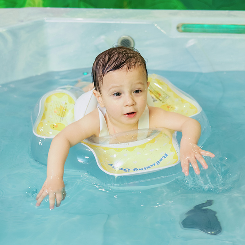 Japanese Swimming Baby Swimming Circle Groping Children's Underarm Newborn Neck Ring Kid Sitting Lap 0-4